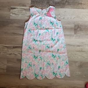 Scalloped bunny spring dress 🐰